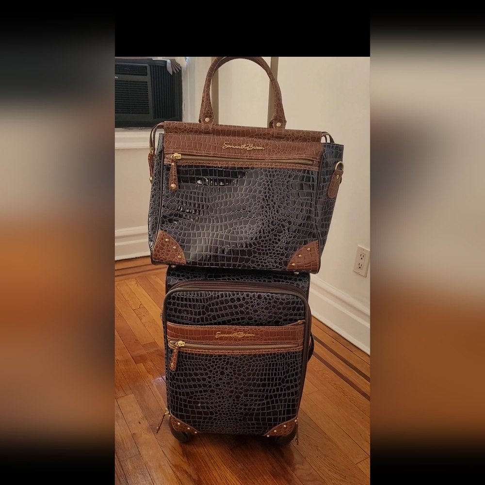 Carry-on and personal luggage.